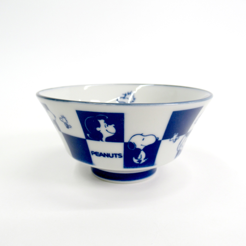 PEANUTS 飯椀 美濃焼 市松大